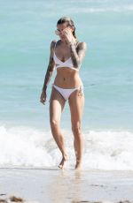 SOPHIA THOMALLA in Bikini at a Beach in Miami 12/30/2018