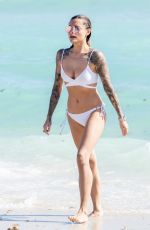 SOPHIA THOMALLA in Bikini at a Beach in Miami 12/30/2018