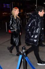 SOPHIE TURNER and Joe Jonas Arrives to Knicks Game in New York 12/17/2018