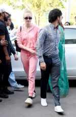 SOPHIE TURNER and Joe Jonas at Jodhpur Airport in India 12/03/2018