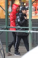 SOPHIE TURNER and Joe Jonas Out in New York 12/10/2018