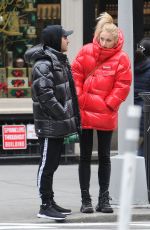 SOPHIE TURNER and Joe Jonas Out in New York 12/10/2018