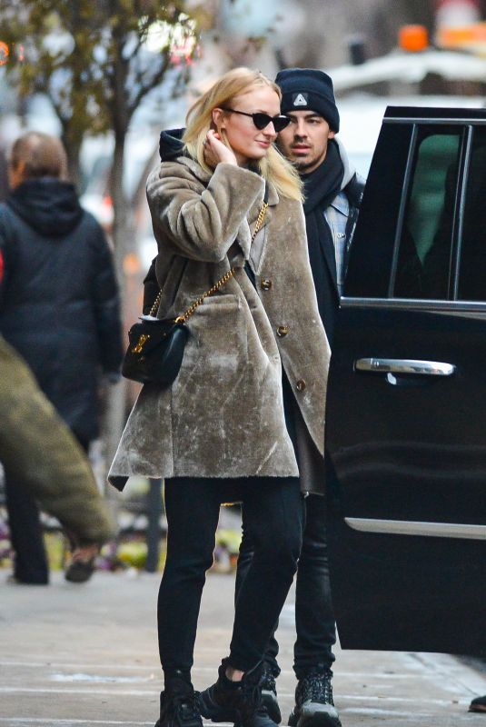 SOPHIE TURNER and Joe Jonas Out in New York 12/15/2018