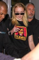 SOPHIE TURNER at Airport in Sao Paulo 12/06/2018
