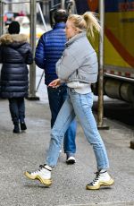 SOPHIE TURNER in Denim Out in New York 12/13/2018
