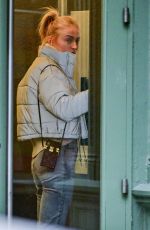 SOPHIE TURNER in Denim Out in New York 12/13/2018