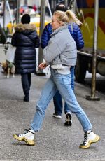 SOPHIE TURNER in Denim Out in New York 12/13/2018