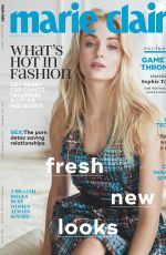 SOPHIE TURNER in Marie Claire Magazine, UK August 2017