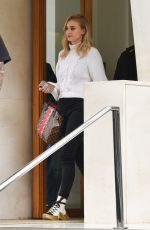 SOPHIE TURNER Leaves Her Hotel in Sao Paulo 12/08/2018