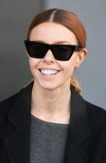 STACEY DOOLEY Leaves Village Hotel Vlub Watford in London 12/16/2018