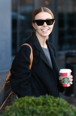 STACEY DOOLEY Leaves Village Hotel Vlub Watford in London 12/16/2018