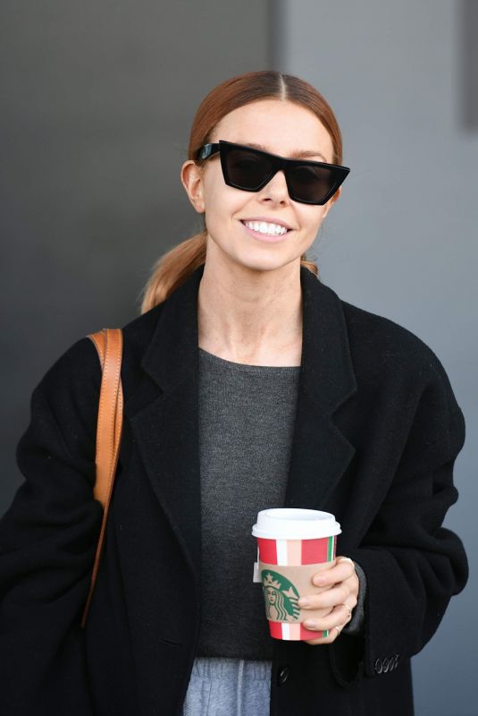 STACEY DOOLEY Leaves Village Hotel Vlub Watford in London 12/16/2018
