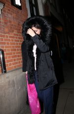 STACEY SOLOMON Leaves Strictly It Takes Two in London 11/30/2018
