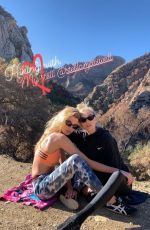 STELLA MAXWELL and ELSA HOSK Out Hikinig in Los Angeles - Instagram Pictures