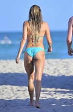 SYLVIE MEIS in Bikini on the Beach in Miami 12/30/2018