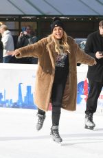 TALLIA STORM Ice Skating in Bryant Park in New York 12/14/2018