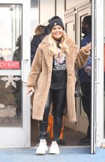 TALLIA STORM Ice Skating in Bryant Park in New York 12/14/2018
