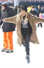 TALLIA STORM Ice Skating in Bryant Park in New York 12/14/2018