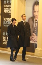 TATIANA MASLANY and Tony Goldwyn for Their Broadway Play Network in New York 12/08/2018