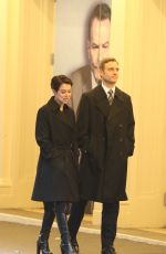 TATIANA MASLANY and Tony Goldwyn for Their Broadway Play Network in New York 12/08/2018