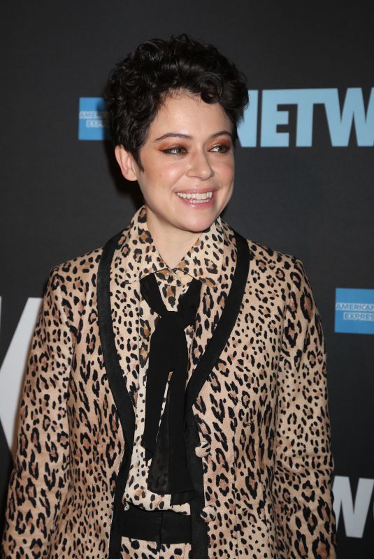 TATIANA MASLANY at Network Play Opening Night in New York 12/06/2018