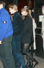 TAYLOR SWIFT and Joe Alwyn Night Out in New York 12/30/2018