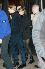TAYLOR SWIFT and Joe Alwyn Night Out in New York 12/30/2018