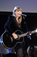 TAYLOR SWIFT Performs at Ally Coalition Talent Show in New York 12/05/2018