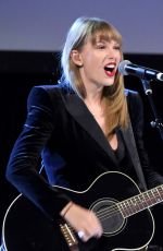 TAYLOR SWIFT Performs at Ally Coalition Talent Show in New York 12/05/2018