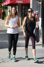 TERI HATCER and EMERSON TENNEY Leaves a Gym in Los Angeles 12/22/2018