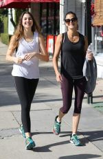 TERI HATCER and EMERSON TENNEY Leaves a Gym in Los Angeles 12/22/2018