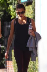 TERI HATCER Leaves a Gym in Los Angeles 12/22/2018