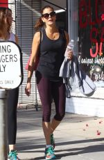 TERI HATCER Leaves a Gym in Los Angeles 12/22/2018