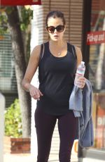 TERI HATCER Leaves a Gym in Los Angeles 12/22/2018