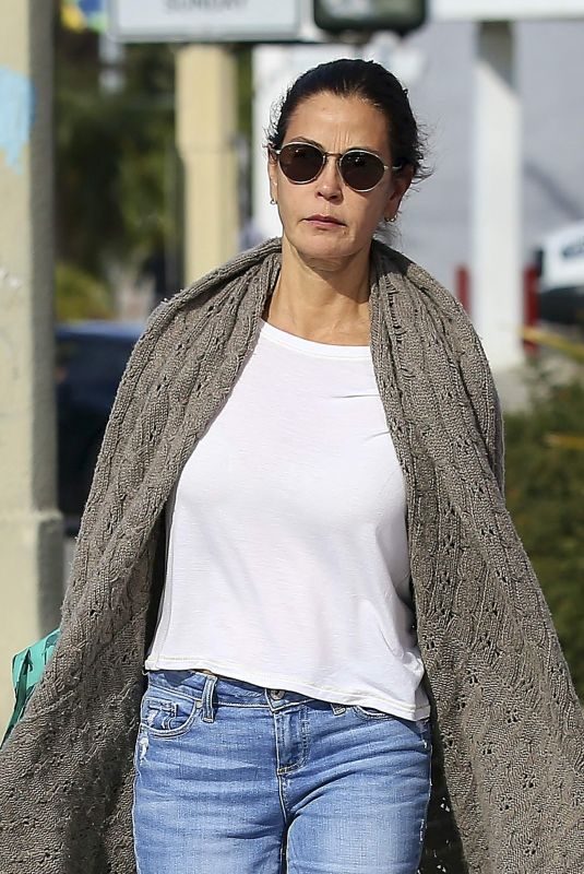 TERI HATCHER Out Shopping in Los Angeles 12/19/2018