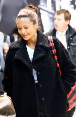 THANDIE NEWTON at Heathrow Airport in London 11/29/2018