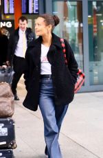 THANDIE NEWTON at Heathrow Airport in London 11/29/2018