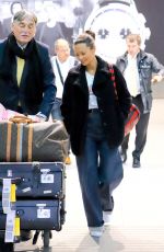 THANDIE NEWTON at Heathrow Airport in London 11/29/2018
