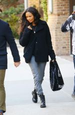 THANDIE NEWTON Out and About in New York 12/19/2018