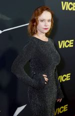 THORA BIRCH at Vice Premiere in Los Angeles 12/11/2018
