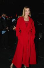 UMA THURMAN Arrives at Versace Fashion Show in New York 12/02/2018