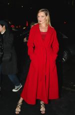 UMA THURMAN Arrives at Versace Fashion Show in New York 12/02/2018