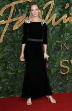 UMA THURMAN at British Fashion Awards in London 12/10/2018