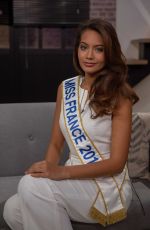 VAIMALAMA CHAVES, Miss France 2019 at Fun Radio with Elliot in Paris 12/17/2018