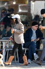 VANESSA HDUGENS Out with her Dog in Los Angeles 12/27/2018