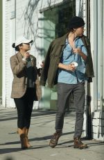 VANESSA HUDGENS and Austin Butler Out Shopping in Los Feliz 12/27/2018