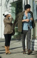 VANESSA HUDGENS and Austin Butler Out Shopping in Los Feliz 12/27/2018