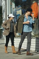 VANESSA HUDGENS and Austin Butler Out Shopping in Los Feliz 12/27/2018