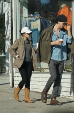 VANESSA HUDGENS and Austin Butler Out Shopping in Los Feliz 12/27/2018