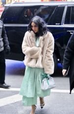 VANESSA HUDGENS Arrives at Good Morning America in New York 12/13/2018